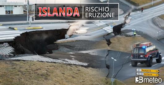 Islanda: rischio eruzione nella penisola di Reykjanes