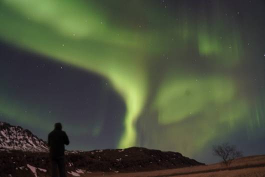L'aurora boreale immortalata a Berunes - Foto di Edoardo Ferrara