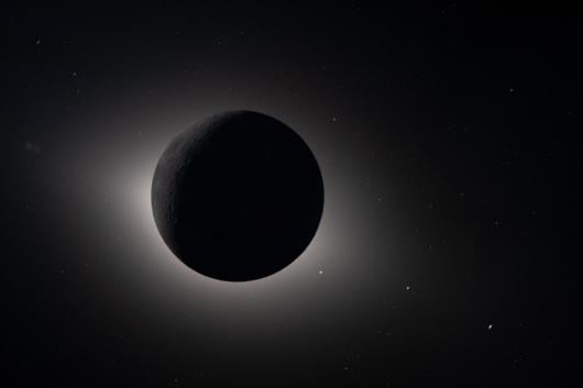 L'eclissi di Sole vista da Orion - NASA