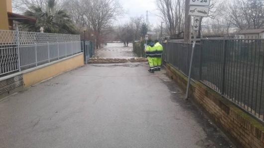 L'esondazione del Reno a Bologna: fonte CORRIERE DI BOLOGNA