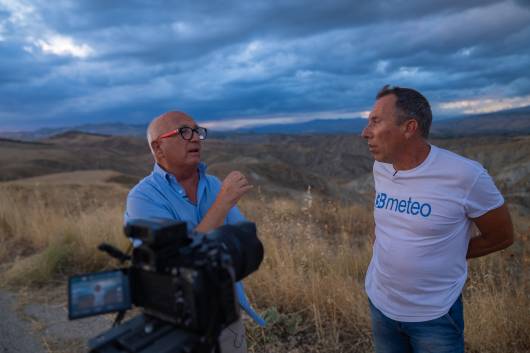 L'esperto del luogo, il geologo Orazio Caruso