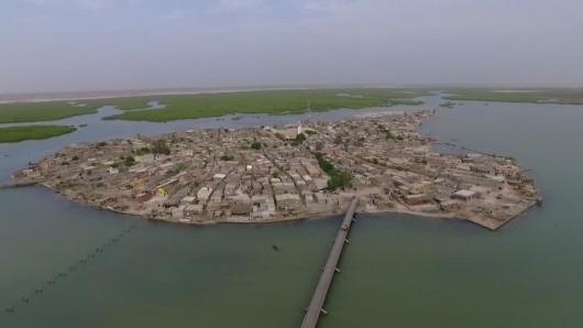 L'isola di Fadiouth interamente fatta di gusci di conchiglie