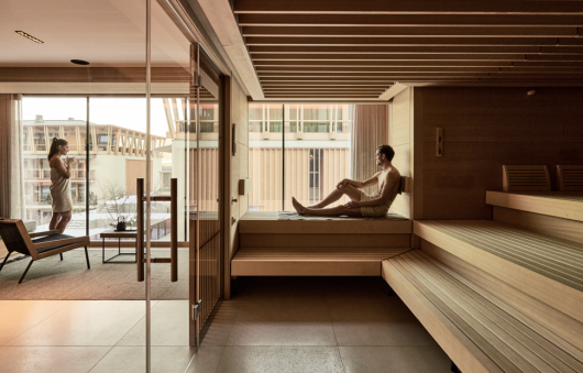 La biosauna della struttura