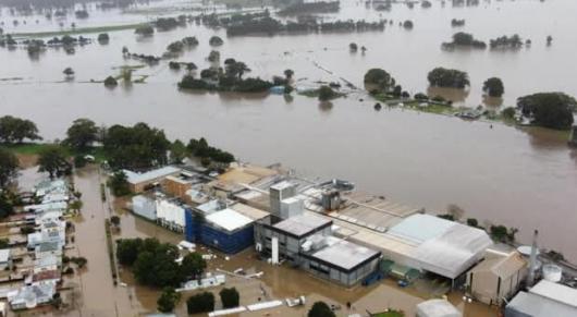 La devastante alluvione che ha colpito il Nuovo Galles del Sud (foto Twitter/X @PleasingRj)