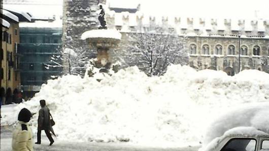 La grande nevicata di Trento (Trentotoday.it)