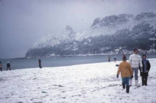 La neve a Cagliari del gennaio 85 (Unionesarda.it)