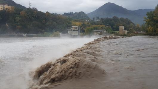 La piena del Brembo