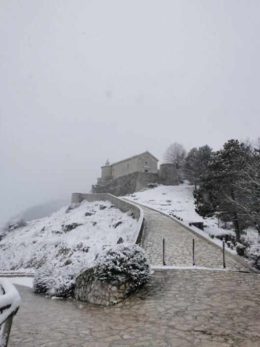La situazione a Letino (CE) 900m, foto di Massimiliano Scuncio 