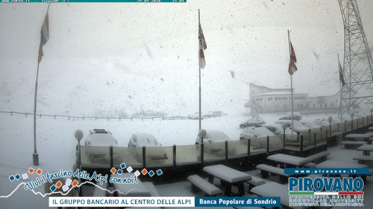 La situazione al Passo dello Stelvio
