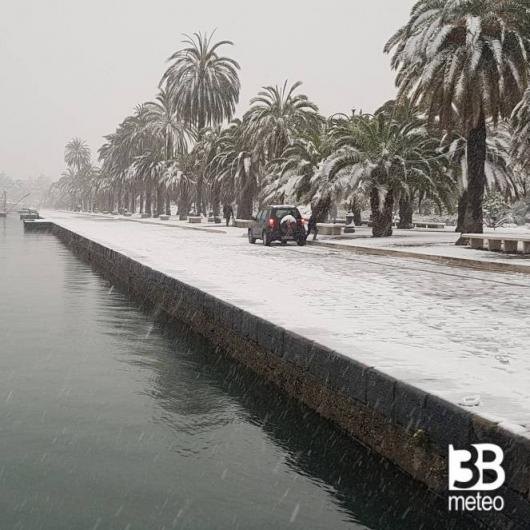 La Spezia innevata