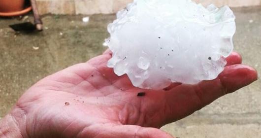 La super grandine di Napoli del 5 Settembre 2015