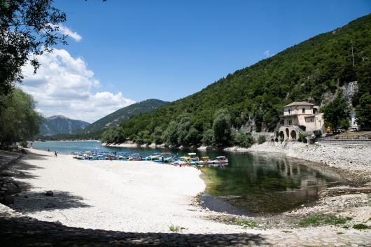 Lago di Scanno in secca, foto di Emanuele Valeri