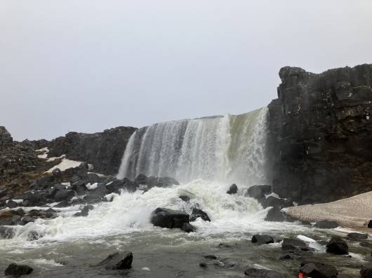 Le cascate del Parco naturale di Thingvellir