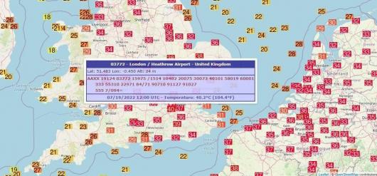 londra 40°C