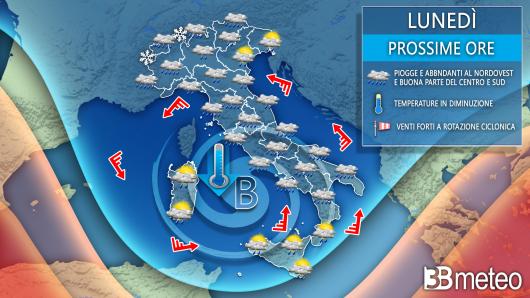 Lunedì 1 maggio prossime ore