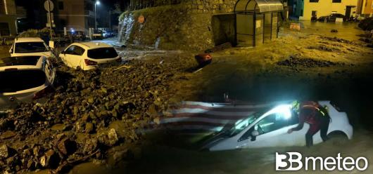 Maltempo con pesanti alluvioni tra Piemonte e Liguria