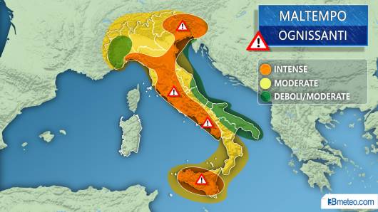 maltempo ognissanti