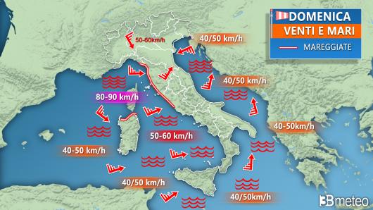 Mari e venti domenica 24 marzo