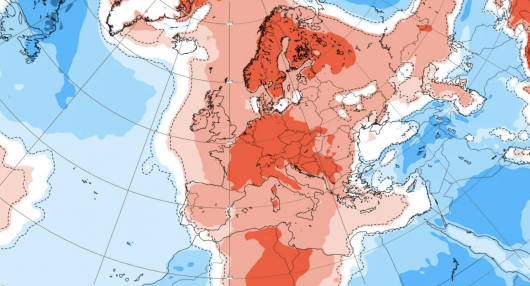marzo, anomalie temperature prima decade