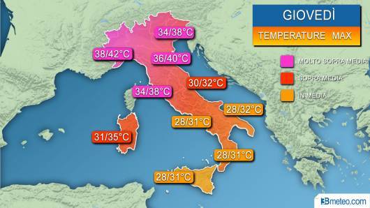 Massime di giovedì