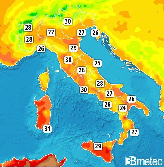 Massime di mercoledì