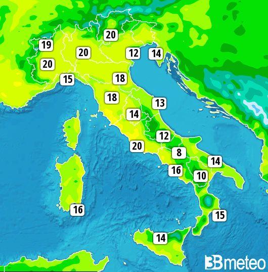 Massime di mercoledì