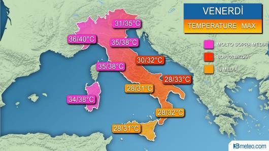 Massime di venerdì