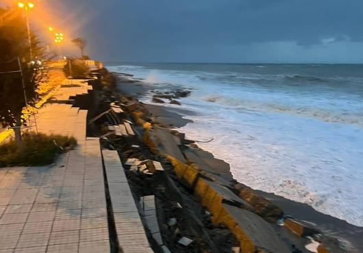 Melito. Lungomare dei Mille (Fonte immagine: Comune Melito Porto Salvo via Facebook)