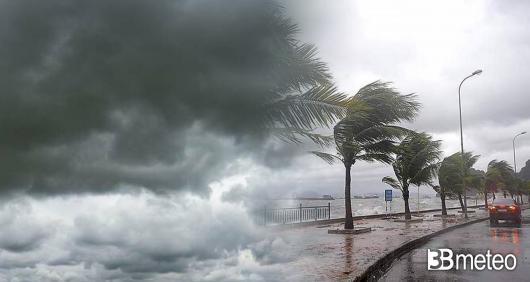Mete In arrivo venti forti e mareggiate