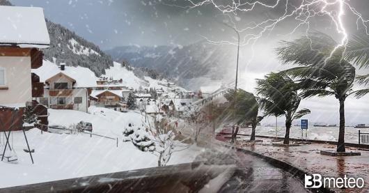 Meteo. Forte perturbazione in transito mercoledì