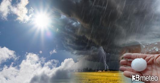 Meteo. Forti temporali in arrivo al Nord
