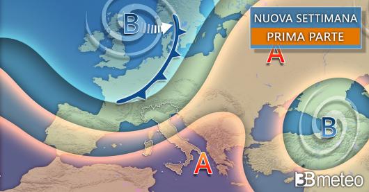 Meteo. Inizio nuova settimana
