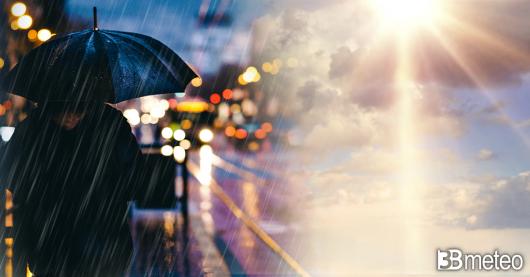 Meteo. Qualche pioggia in intensificazione martedì