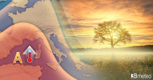 Meteo. Super anticiclone anche sull'Italia