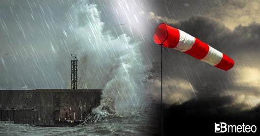 Meteo. Venti forti e mareggiate in arrivo su tutta l'Italia
