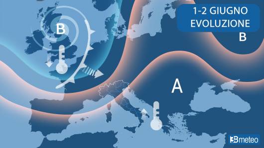 Meteo 1-2 giugno