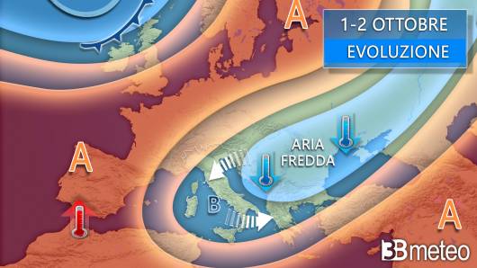 Meteo 1-2 ottobre