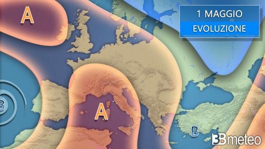 Meteo 1 maggio