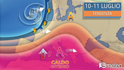 Meteo 10-11 luglio