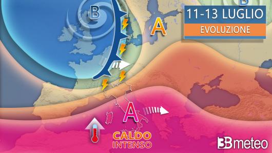 Meteo 11-13 luglio