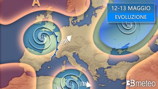 Meteo 12-13 maggio