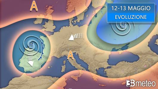 Meteo 12-13 maggio