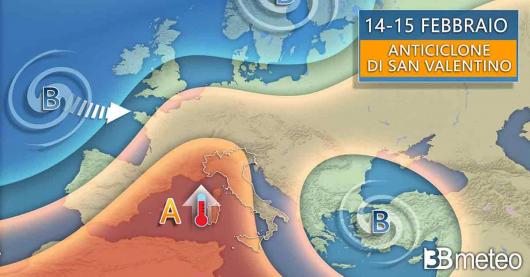 Meteo 14-15 febbraio