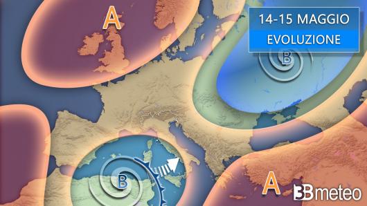 Meteo 14-15 maggio