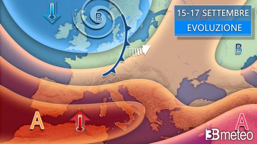 Meteo 15-17 settembre