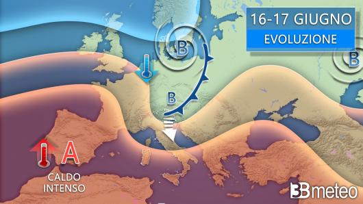 Meteo 16-17 giugno