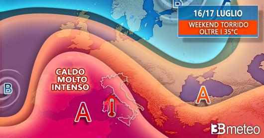 Meteo 16-17 luglio