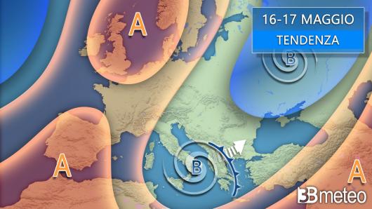 Meteo 16-17 maggio