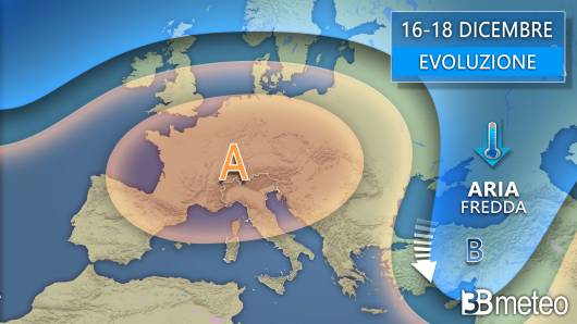 Meteo 16-18 dicembre