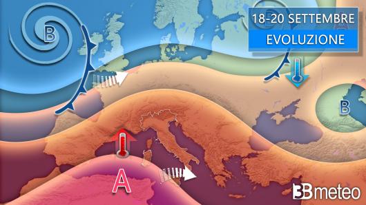 Meteo 18-20 settembre